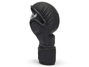 Guantes de MMA Profesionales Hechos a Medida, Nuevos Guantes de PU Que Absorben la Humedad con Cierre de Gancho y Bucle, Conjunto de Sparring para Boxeo y Artes Marciales - Product Image 3