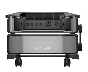 Ecos flow 2x Delta Pro Ultra Powerstations and 50 Amp Hub Kit - 14.4kW AC Output - Featuring 2x 400W <b>Foldable</b> <b>Solar</b> <b>Panels</b> 1 Li - Product Image 2