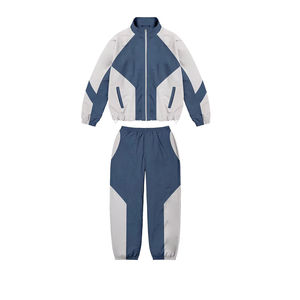 ชุดวิ่งออกกำลังกายกันลมสำหรับผู้ชายชุดวอร์มเสื้อกันลมเสื้อแจ็คเก็ตไนลอน - Product Image 3