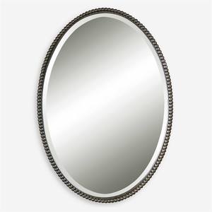 Unique design iron <b>wall</b> mounted oval <b>mirror</b> for home and hotel decorative living room bedroom hallway <b>wall</b> decor make <b>mirror</b> - Product Image 5