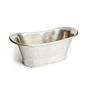 Baignoire autoportante haut de gamme en cuivre chromé pour hôtel et maison, avec design décoratif et finition polie - Product Image 1