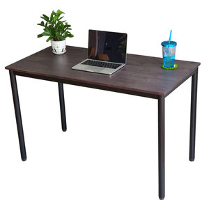 Escritorio Moderno para Portátil de Madera Natural de 120x60cm para Oficina en Casa y Dormitorio - Serie OMA HBOM002 - Product Image 1