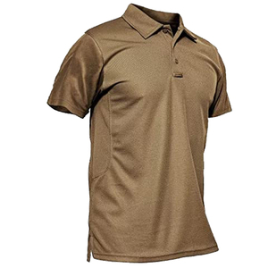 Camisas de Golf de Manga Corta con 3 Botones, Secado Rápido, Antiarrugas, de Alto Rendimiento, Color Personalizado de Mady Shanawar Industries para Hombre - Product Image 2