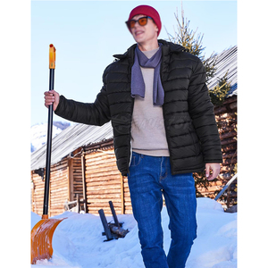 โรงงานผลิตเสื้อแจ็คเก็ตพัฟเฟอร์แขนยาวผู้ชายแบบใหม่ คอตั้ง โลโก้ด้านหน้า รับผลิตตามสั่ง ขายส่ง - Product Image 5