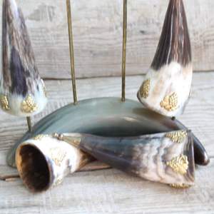 Copa de Cuerno Artesanal para Beber, para Rituales Antiguos - Product Image 6