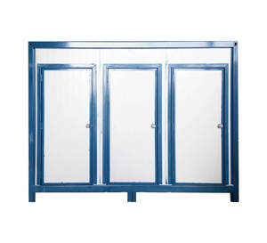 Toilettes portables préfabriquées, salle de bain mobile avec réservoir de déchets, étanche, pour événements extérieurs et camping - Product Image 3