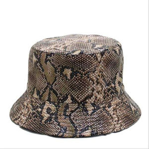 Sombrero de cubo de algodón de doble cara de moda para mujer para primavera otoño estilo informal de impresión por sublimación de moda para uso diario - Product Image 3