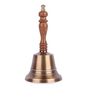 Decoración de campana colgante pequeña de latón Vintage para el hogar y el jardín de Navidad para imanes de nevera promocionales - Product Image 5