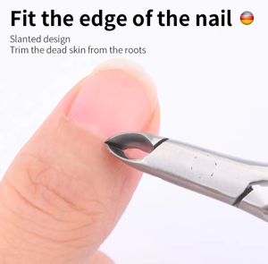 Nuevas Pinzas Profesionales para Cutículas de Acero Inoxidable con Cuchillas Afiladas y Abertura de Mandíbula Ancha para Cortar Uñas y Uñas Gruesas - Product Image 3