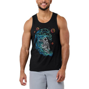 Débardeurs personnalisé de haute qualité grande taille pour hommes débardeur de bonne qualité pour hommes débardeur côtelé de sublimation pour hommes - Product Image 1