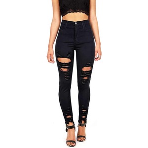 กางเกงยีนส์ทรงสกินนี่สุดอินเทรนด์สำหรับผู้หญิงกางเกงทรงดินสอยืดเซ็กซี่สตรีทแวร์กางเกงยีนส์คุณแม่ลำลองเสื้อผ้าแฟชั่นสำหรับผู้หญิง - Product Image 5