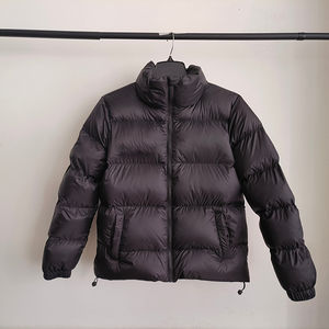 Vêtements de travail imperméables matelassés en forme d'étoile avec logo personnalisé veste matelassée en duvet bulle pour hommes manteau d'hiver brodé chaud moyen - Product Image 6