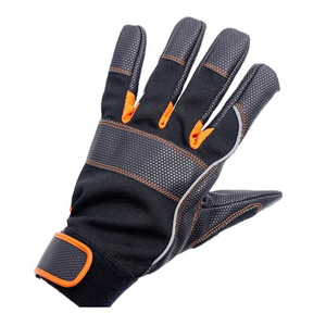 Nouveauté Gants de mécanicien Respirants Antidérapants Sans silicone Cuir synthétique Anti-boulochage Anti-rétrécissement Tailles personnalisables - Product Image 2