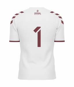 Camiseta de fútbol Retro Vintage de manga larga personalizada al por mayor camisetas de fútbol de cuello redondo de alta calidad ropa de fútbol por sublimación - Product Image 3