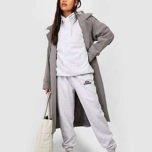 Ensemble de survêtements en velours automne hiver pour femmes personnalisées 100% coton sérigraphié survêtement lourd nouveau style de survêtements en velours - Product Image 3