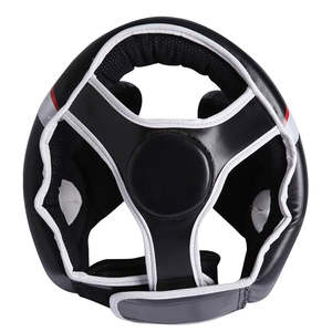 Protège-tête de boxe en cuir PU - Plusieurs tailles, toutes les couleurs disponibles, confortable, durable, réglable, design personnalisable, haute qualité pour la boxe - Product Image 2