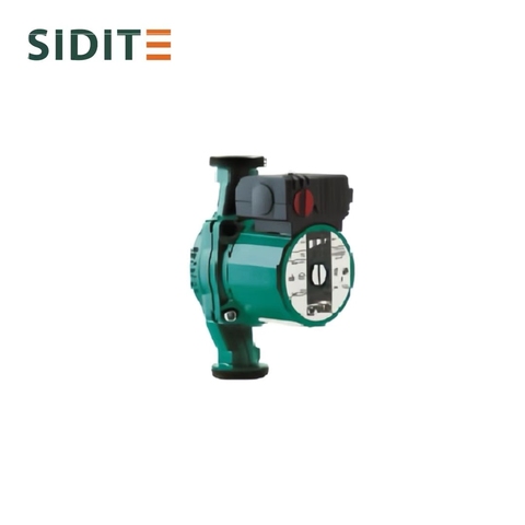RS 25/6 Manual Control Solar Heating Circulate Pump 3-Speed 10 Bar Pressure 110℃ Max Temperature for Household Outdoor Hot Water
