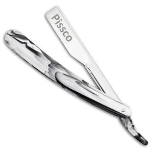 Navaja de Afeitar Recta de Acero Inoxidable, Navaja de Afeitar Plegable, Navajas de Afeitar Manuales para Barba - Product Image 1