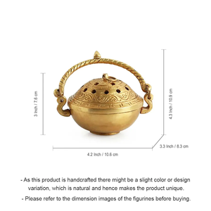 Brûleur d'encens au design de luxe pour la méditation à domicile et l'aromathérapie Porte-encens de luxe pour parfum de relaxation à usage domestique - Product Image 3