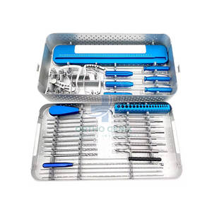 Kit quirúrgico de reconstrucción de ligamentos ACL PCL, juego de instrumentos de artroscopia ortopédica, Manual DE PRECISIÓN DE ACERO INOXIDABLE - Product Image 1