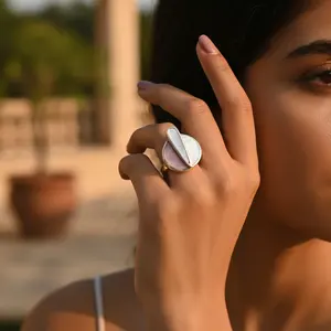 Anillo de Plata 925 con Madreperla para Mujer, Producto de Regalo - Product Image 1