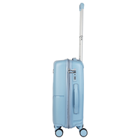 Tas Travel Koper Keras PP Ekspansiabel Terlaris 2025 dengan Kunci, Mewah, Bisnis, Modis, Roda Spinner, Pegangan Lunak, Ukuran 14 28