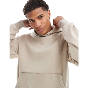 Sudaderas con Lavado Ácido para Hombre, 100% Algodón, Calidad Premium, Sudaderas al por Mayor, Ropa OEM ODM para Compra al por Mayor - Product Image 3