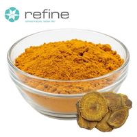 Livraison Rapide Extrait Naturel de Rhubarbe 1% Chrysophanol Poudre d'Extrait de Racine de Rhubarbe