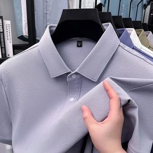 เสื้อโปโลแขนสั้นผู้ชาย, เสื้อโปโลชายเสื้อโปโลน้ำหนักเบาระบายอากาศ - Product Image 2