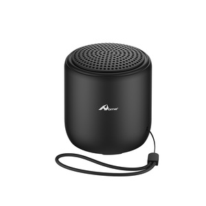 3W BT Speaker SPA-150 Mini LED negro resistente al agua con micrófono Comunicación auxiliar Gabinete de plástico y metal - Product Image 2