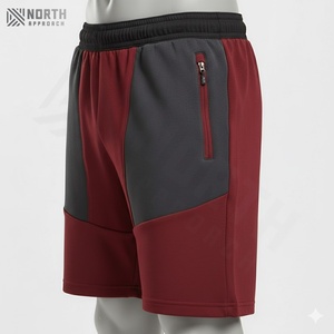 Pantalones Cortos Holgados de Algodón y Elastano para Hombre, de Alta Calidad, Más Vendidos, Ropa Deportiva Informal para Gimnasio, Diseño con Logotipo Personalizado, Patrón Sólido, Logotipo Frontal - Product Image 6