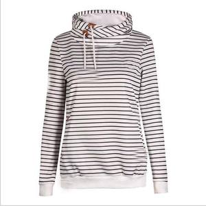 Sweats à capuche à épaules tombantes pour femme Dernière conception Sweatshirt à capuche Streetwear Vêtements pour femmes - Product Image 3