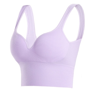 Respirant grande taille femmes soutien-gorge de sport à soutien élevé écologique Spandex/Nylon séchage rapide Fitness Yoga porter en gros 2026 - Product Image 6