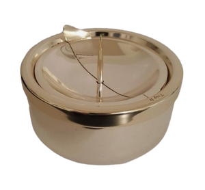 Cendriers en acier inoxydable de qualité supérieure vendeur cigare en métal intérieur extérieur cendrier coupe-vent durable - Product Image 1