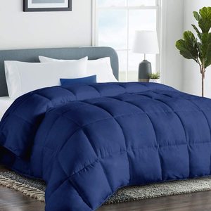 <strong>Twin</strong>/<strong>Twin</strong> XL 2100 Series <strong>Fluffy</strong> Down Alternative <strong>Comforter</strong> - Quilted Duvet Insert with Corner Tabs All-Season - Soft Warm Luxury