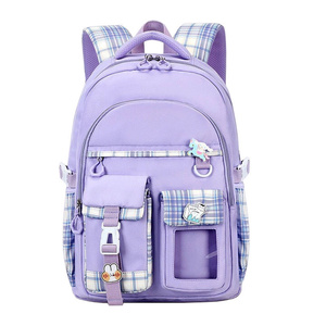 กระเป๋าโรงเรียนคุณภาพสูงขายส่งปี 2025 ยอดนิยมในเด็กๆ ดีไซน์การ์ตูน กระเป๋าเป้สะพายหลังไนลอนราคาถูก - Product Image 1