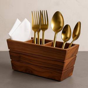 Porta Cubiertos Ecológico de Acero Inoxidable para Cocina, Apto para Lavavajillas, Sostiene Cucharas, Espátulas, Pinzas y Más - Product Image 2