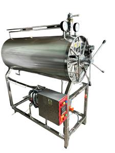 Autoclave Horizontal Cilíndrica Semiautomática ELS SSHC 125 de Alta Calidad para Esterilización - Product Image 2