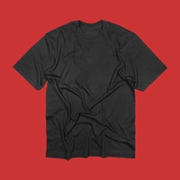 T-shirt Homme Luxe Uni 220 Grammes 100% Coton Manches Courtes Tendance Oversize Streetwear Personnalisable Grammage Lourd