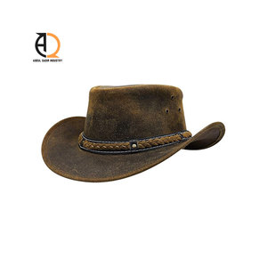 Sombreros de Vaquero de Cuero para Hombre, Estilo Occidental, Personalizados, al por Mayor, del Mejor Proveedor, de Secado Rápido - Product Image 4