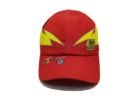 Casquette de baseball de course à impression personnalisée Casquette de sport Red Speed Division pour adolescents et adultes 6 panneaux OEM du Vietnam fabriqués pour les promotions