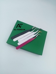 Pince à épiler d'extension de cils en acier inoxydable japonais personnalisable de haute qualité - Product Image 3