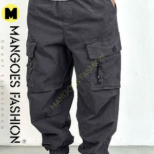 Pantalons cargo tactiques unisexes décontractés de haute qualité, respirants, en velours côtelé, avec plusieurs poches, pantalons de mode en gros - Product Image 2