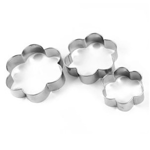 Easter Baking Pastry Tools Stainless Steel Star Hearts Circular Designer Shape <b>Cookie</b> Cutter - Product Image 4