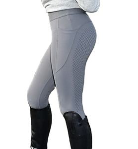 Shemax 2023ขี่ม้าแบบกำหนดเองคุณภาพสูงสำหรับเด็กขี่กางเกงรัดรูป/เลกกิ้งสีเทา - Product Image 1