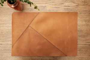 Handmade Luxury Leather <b>Place</b> <b>Mats</b> Waterproof Shock Proof Customizable Options for Kitchen Dining Room Hotels Daily Use LPM-0003 - Product Image 3