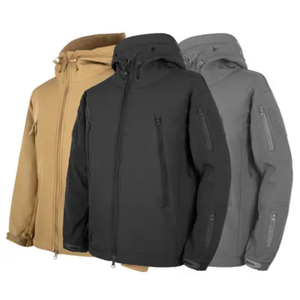 Dernière veste unisexe Soft Shell imperméable et respirante pour les activités de plein air pêche randonnée hommes fermeture éclair légère - Product Image 1