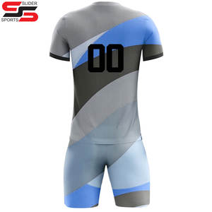 Nueva última ropa deportiva personalizada camiseta de fútbol traje uniforme equipo de fútbol ropa deportiva - Product Image 4
