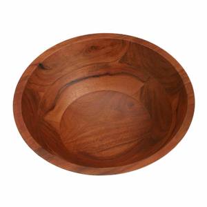 Bol de service à salade en bois de qualité supérieure pour la maison Grand bol de centre de table décoratif en bois d'acacia pour la décoration intérieure - Product Image 2