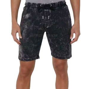 Vente directe d'usine Shorts de lavage à l'acide Shorts de lavage à l'acide d'entraînement de grande taille Nouveaux shorts de lavage à l'acide à la mode - Product Image 1
